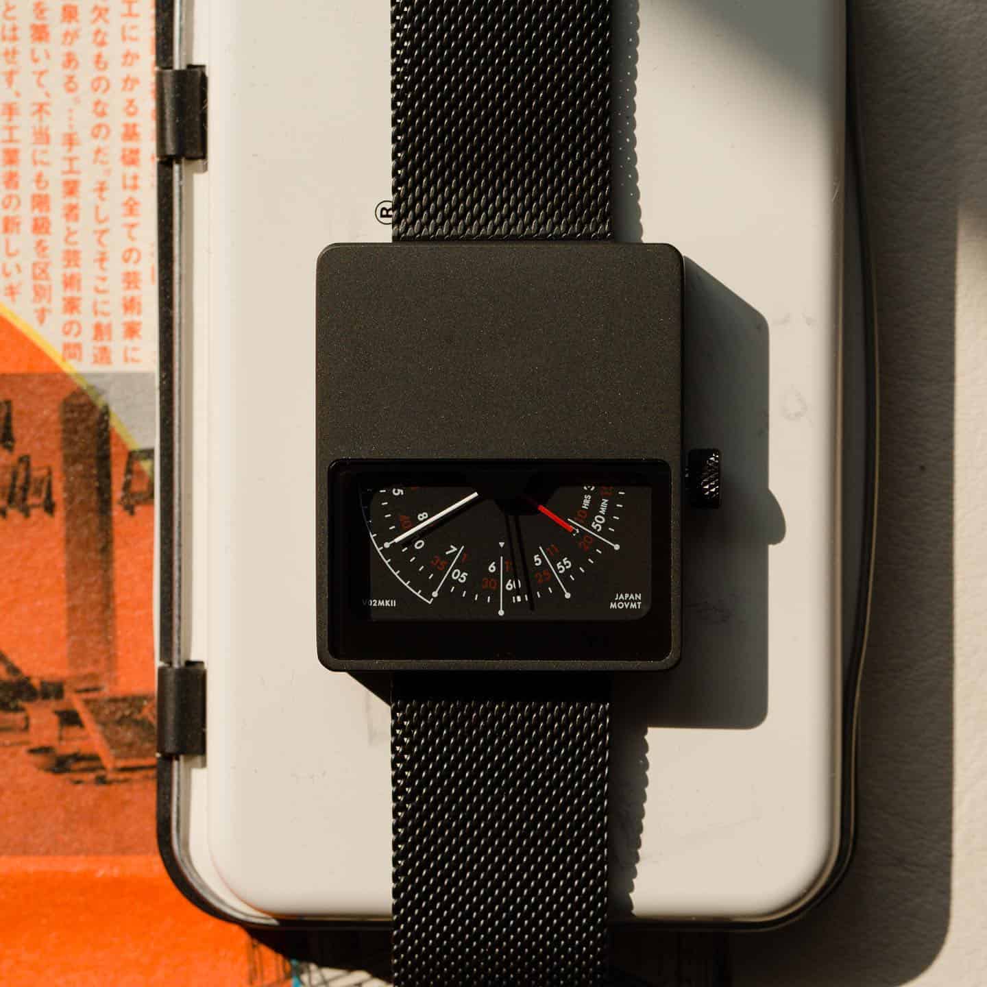 a clever analogue watch by Void Watches