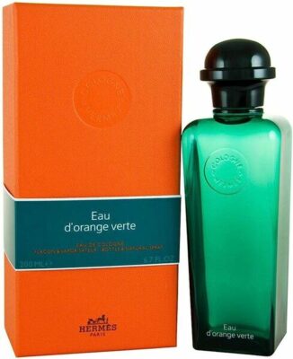 Hermes D'orange Vert Concentre