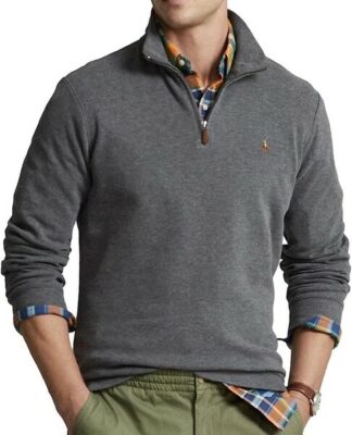 Polo Ralph Lauren Classic Estate Rib Quarter-Zip Pullover