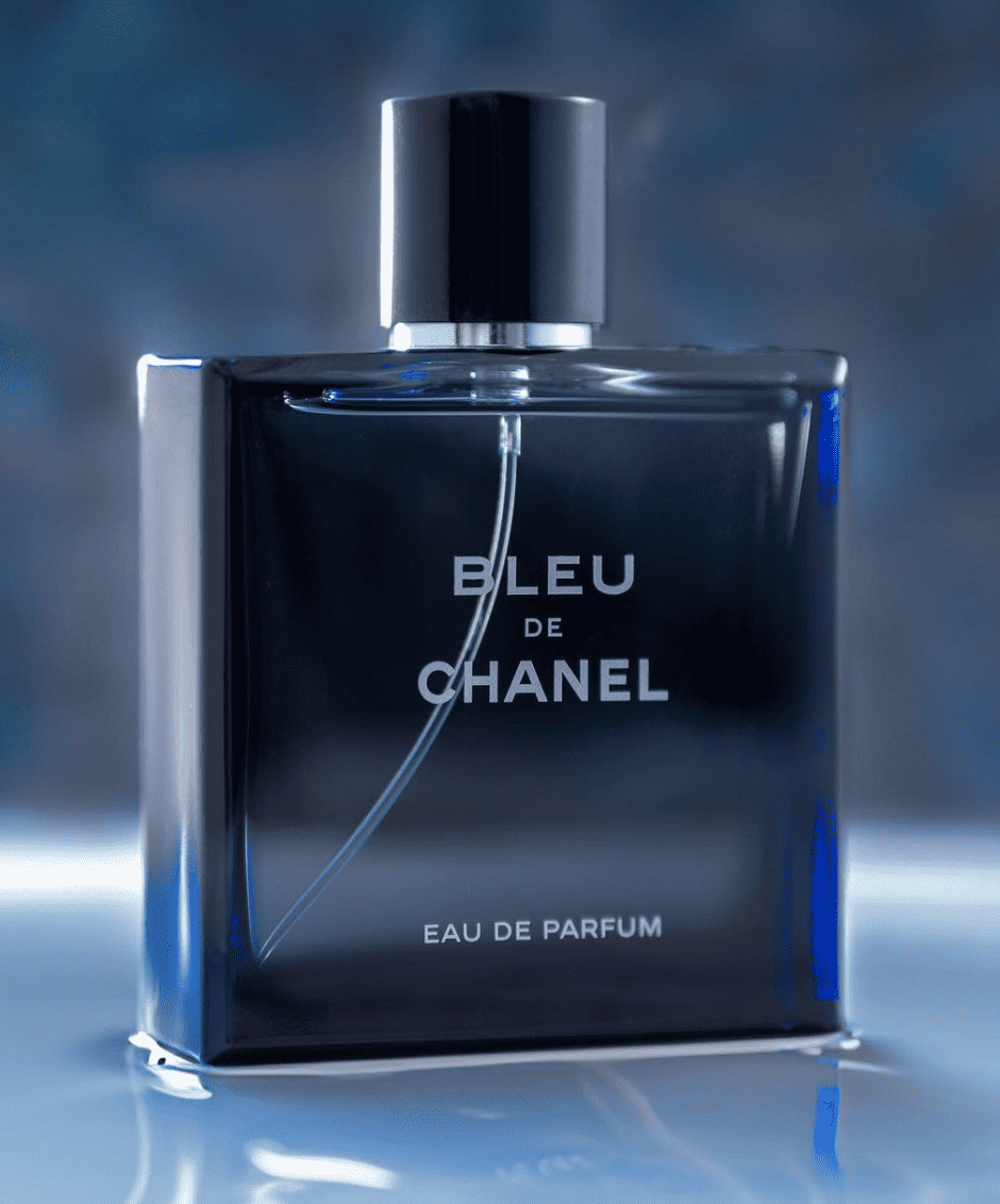 Bottle of Bleu De Chanel