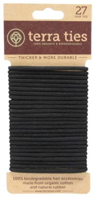 Terra Ties Biodegradable Elastic Hair Ties