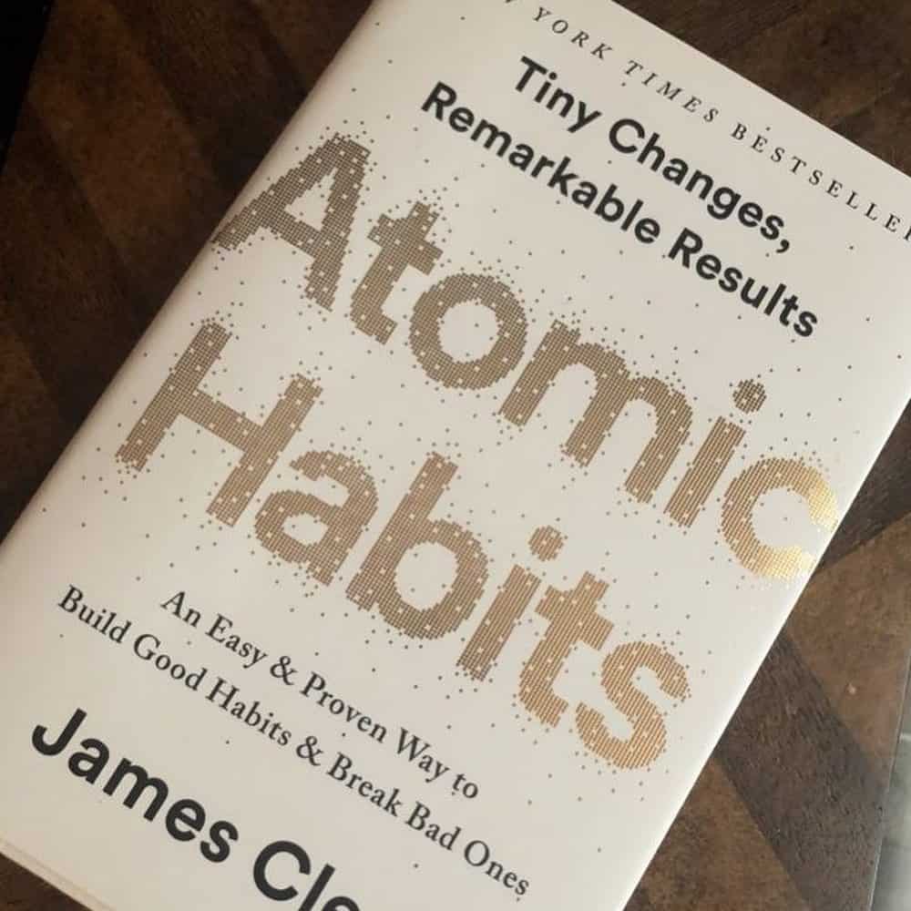 atomic habit book by James Clear