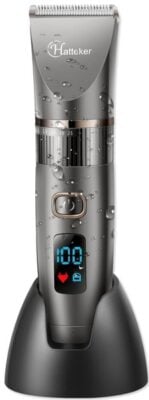 Hatteker Professional Waterproof Hair And Beard Clippers