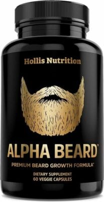 Hollis Nutrition Alpha Beard Growth Vitamins