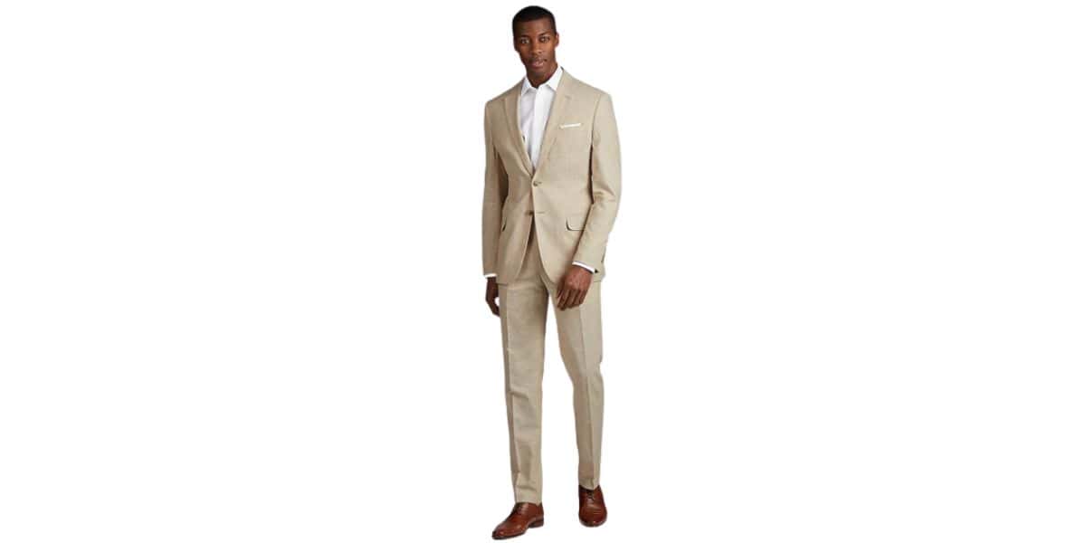 Jos. A. Bank Slim Fit Linen Blend Suit