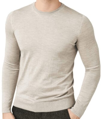Luca Faloni Fine Silk-Cashmere Crew Neck