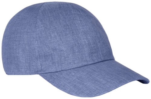 Luca Faloni Linen Baseball Cap
