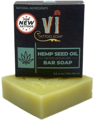 VI Tattoo Soap Hemp Tattoo Hydrating Soap