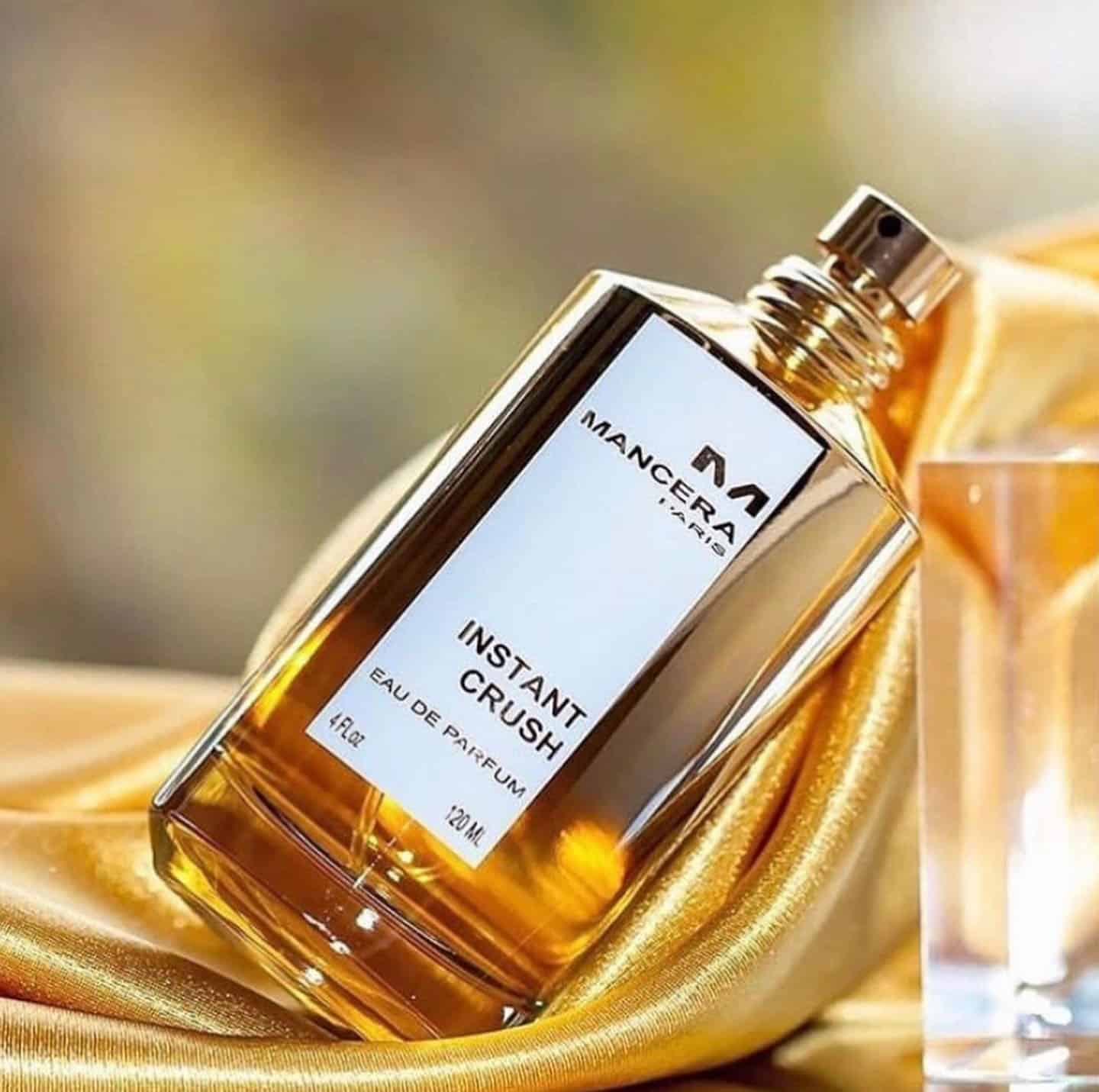 a bottle of instant crush eau de parfum by mancera
