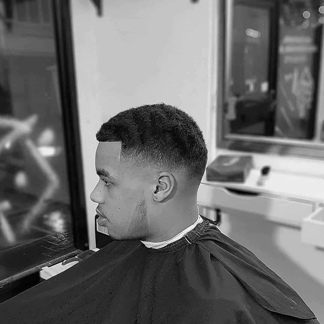 number 6 skin fade haircut