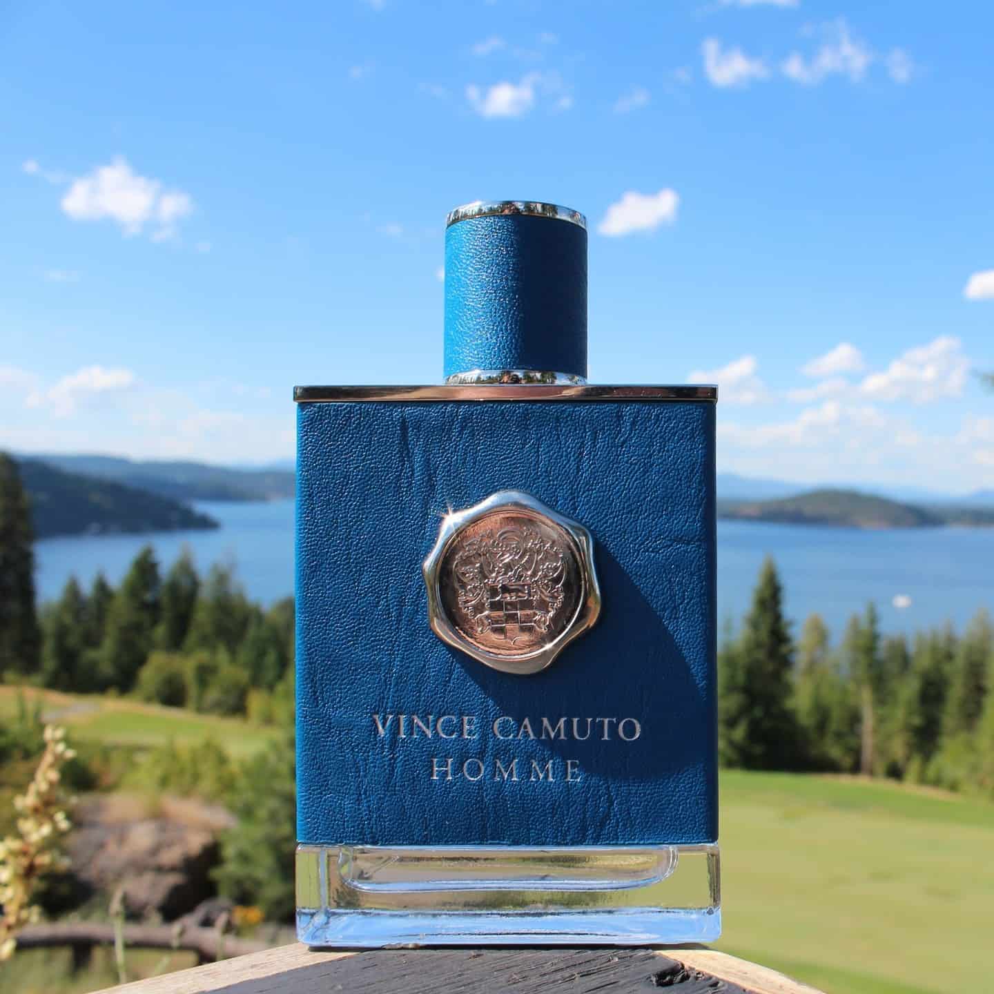 a bottle of vince camuto homme