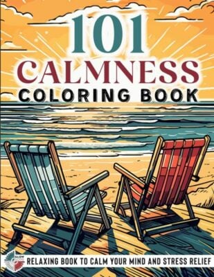 AMA 101 CALMNESS Adult Coloring Book