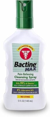 Bactine Max Relieving Cleansing Spray