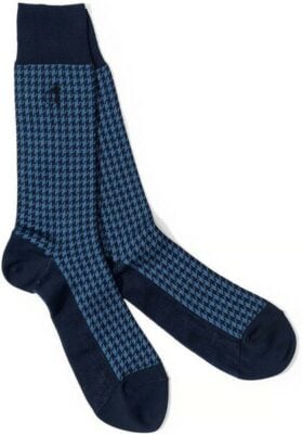 London Sock Co. Jermyn St. Houndstooth Socks