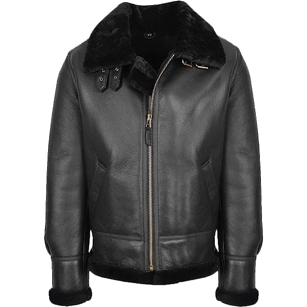 Overland Classic Sheepskin B-3 Bomber Jacket