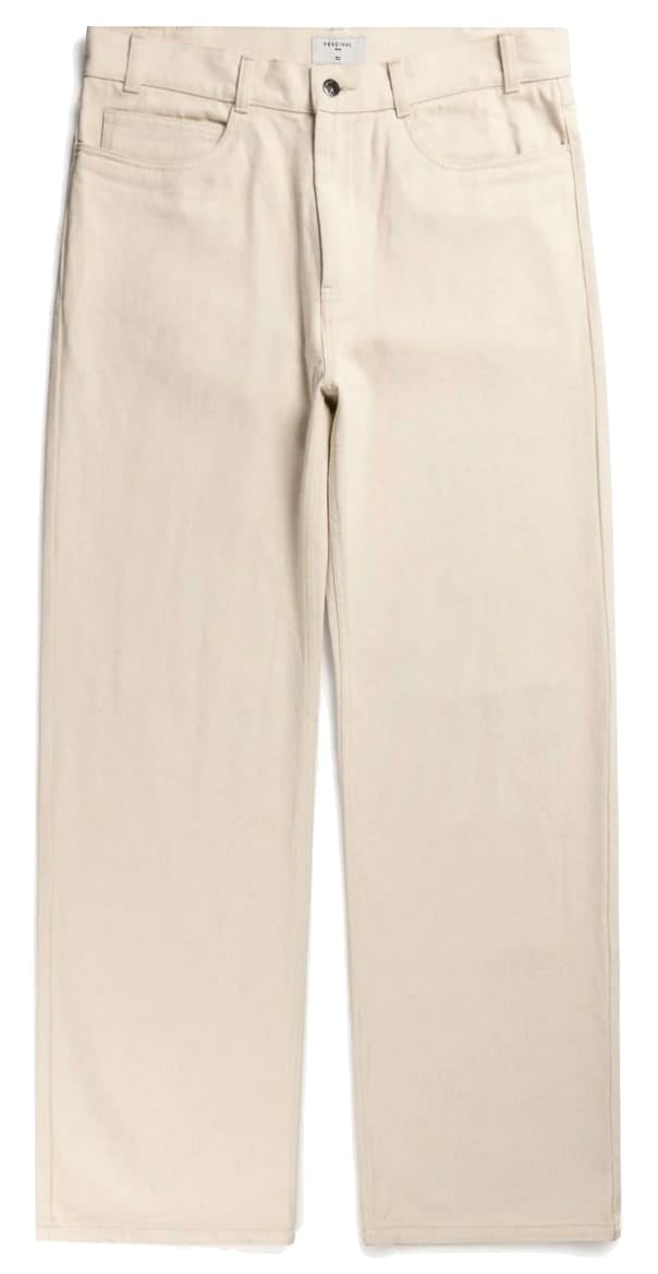 Percival 5 pocket white pants