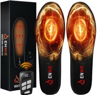 Qennie 3500mAH Rechargeable Heated Insoles