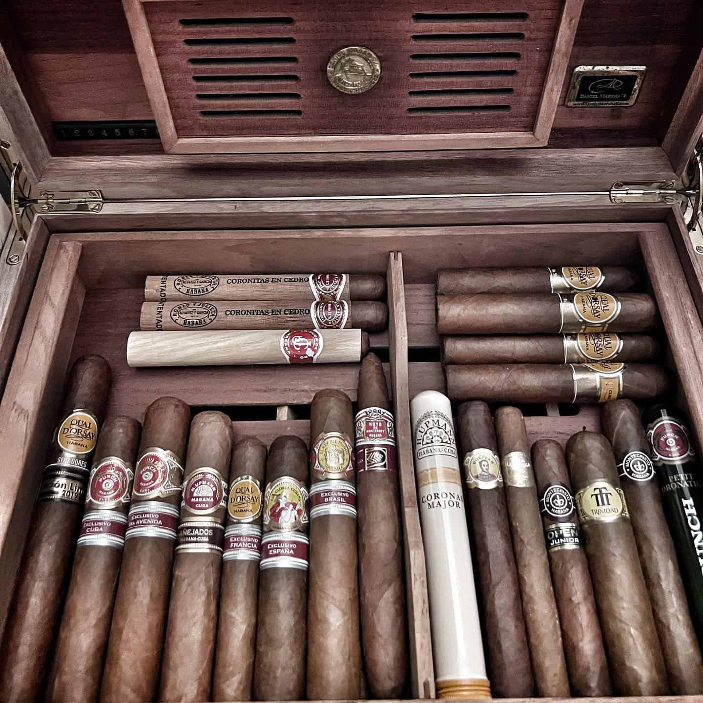 humidor full of cigars