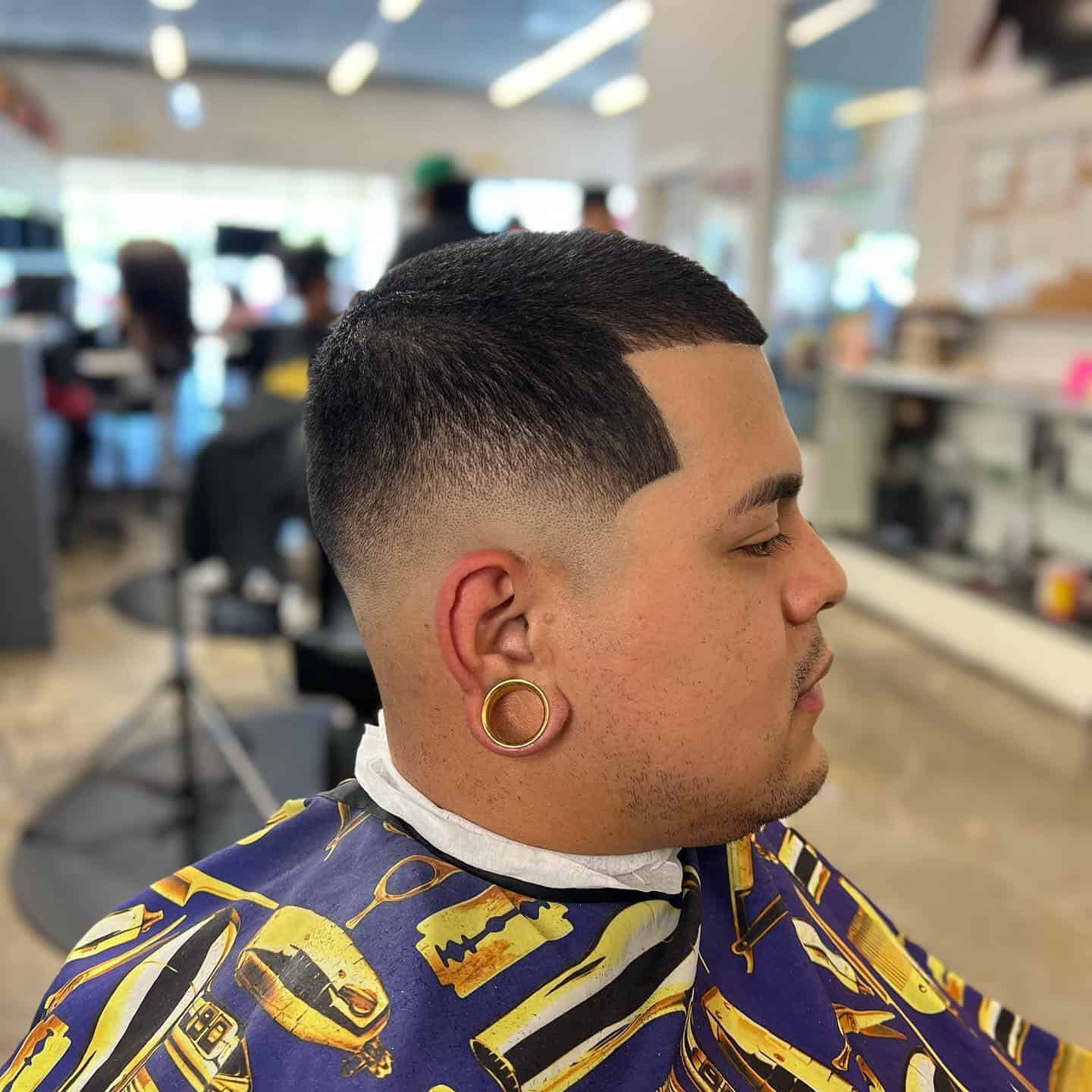 fresh mid fade haircut