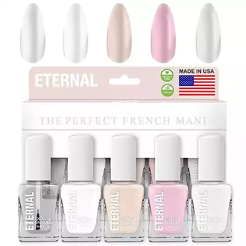 Eternal White Nail Polish Set for Women (OH LA LA)