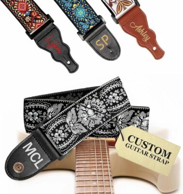 Art Tribute Personalized Guitar Strap