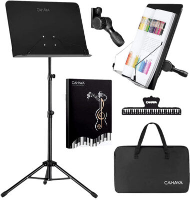 CAHAYA 5 in 1 Dual-use Sheet Music Stand