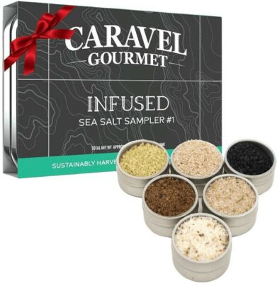 Caravel Infused Sea Salt Sampler Set