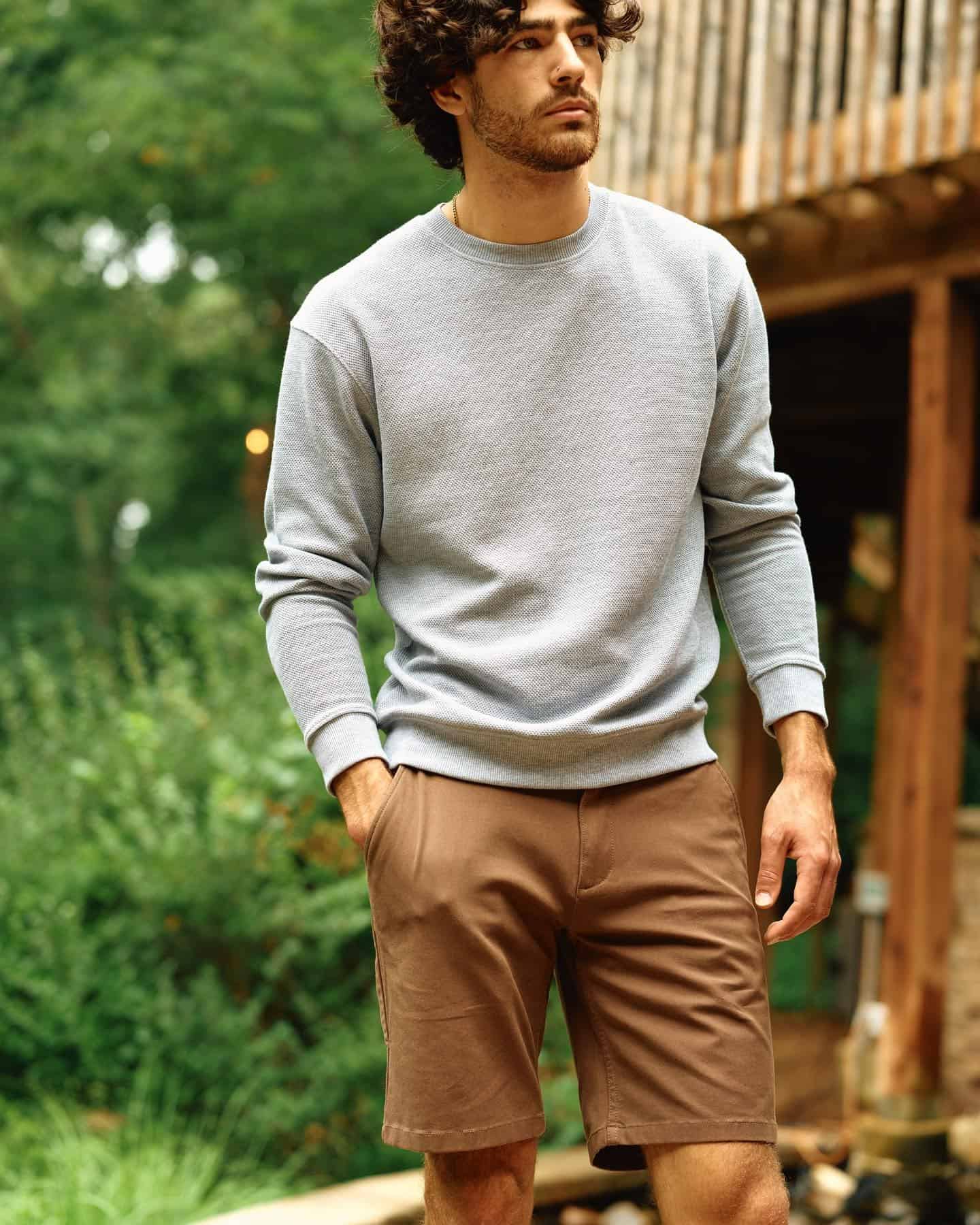 Grey sweater from Mugsy