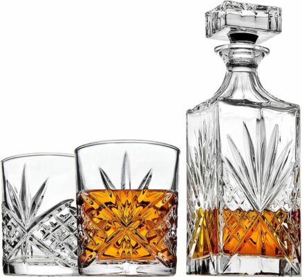 Lefonte Whiskey Decanter Set