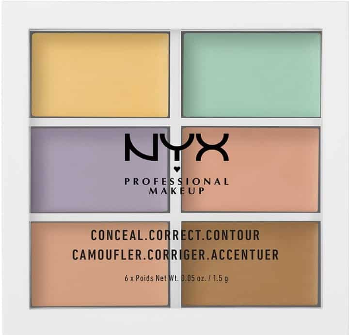 NYX color correct palette