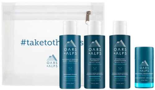 Oars + Alps Hair and Body Travel Kit