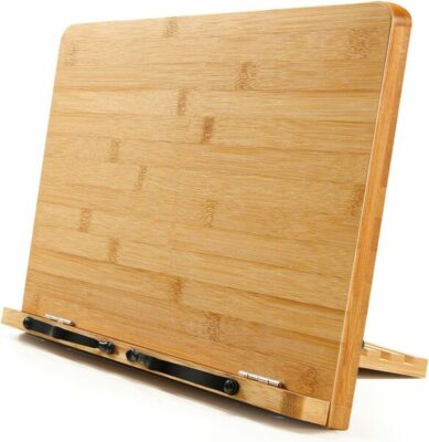 Pipishell Bamboo Book Stand