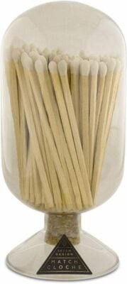 Skeem Glass Match Cloche with Striker