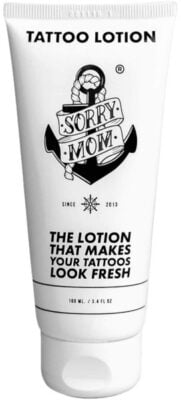 Sorry Mom Tattoo Lotion