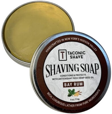 Taconic Bay Rum Shave Shaving Soap