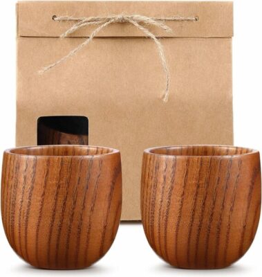 Yinder Wooden Bourbon Glass