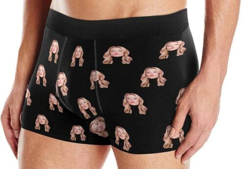 MyPupSocks Custom Funny Face Boxer Shorts