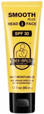 Bee Bald SMOOTH PLUS Daily Moisturizer With SPF 30 Broad Spectrum Sunscreen
