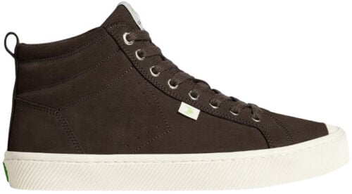 Cariuma OCA High Top in Brown Suede