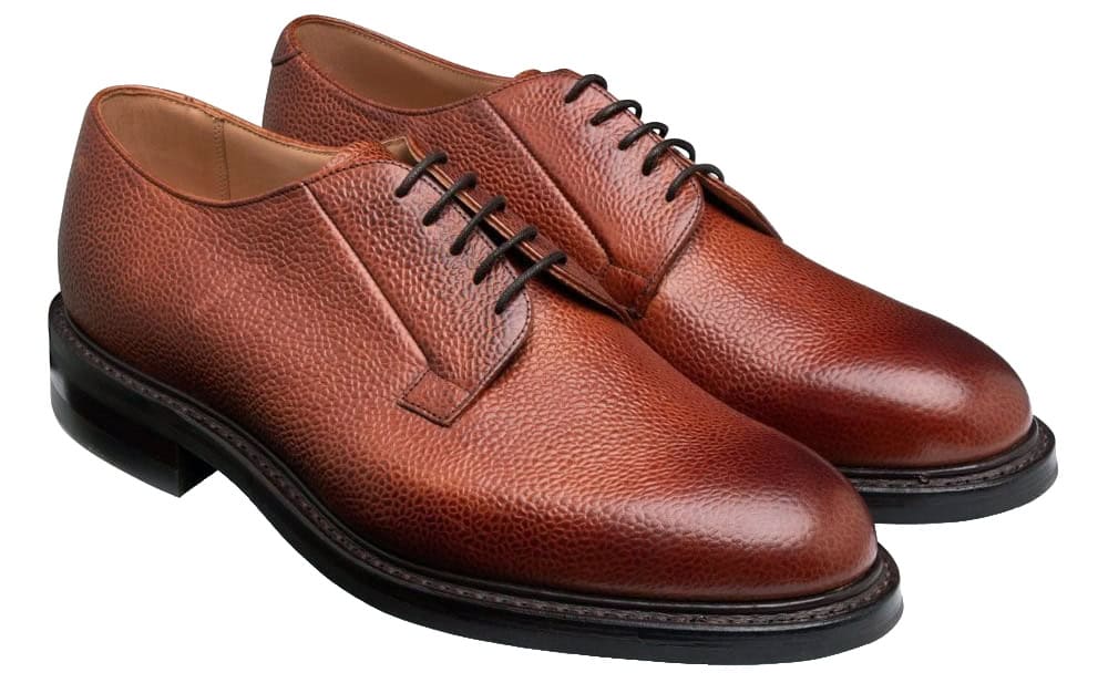 Cheaney Deal II R Derby in Mahogany Grain Leather