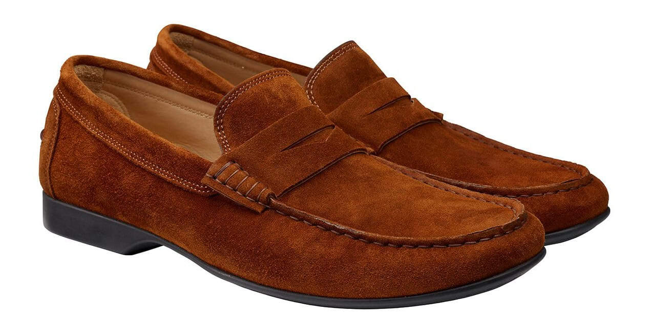 Crockett & Jones Genoa Penny Loafer Driving Shoe