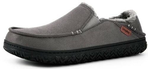 LongBay Men's Moccasin Slippers