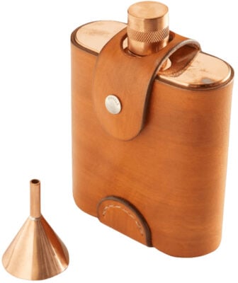 Shinola x Vermont Copper Flask