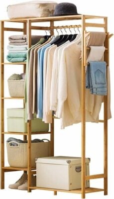 Ufine Bamboo Garment Rack
