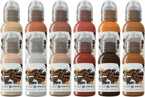 World Famous Tattoo Ink set