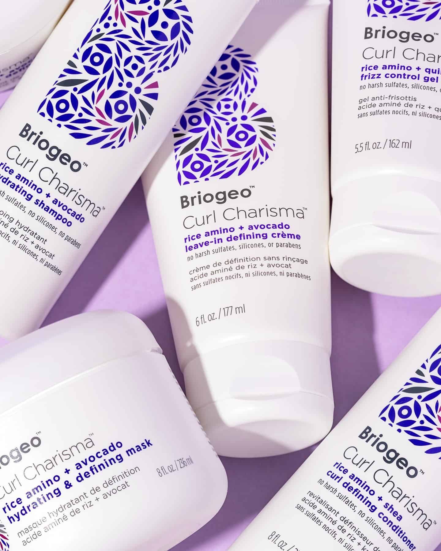 hair care products for curly hair by briogeo
