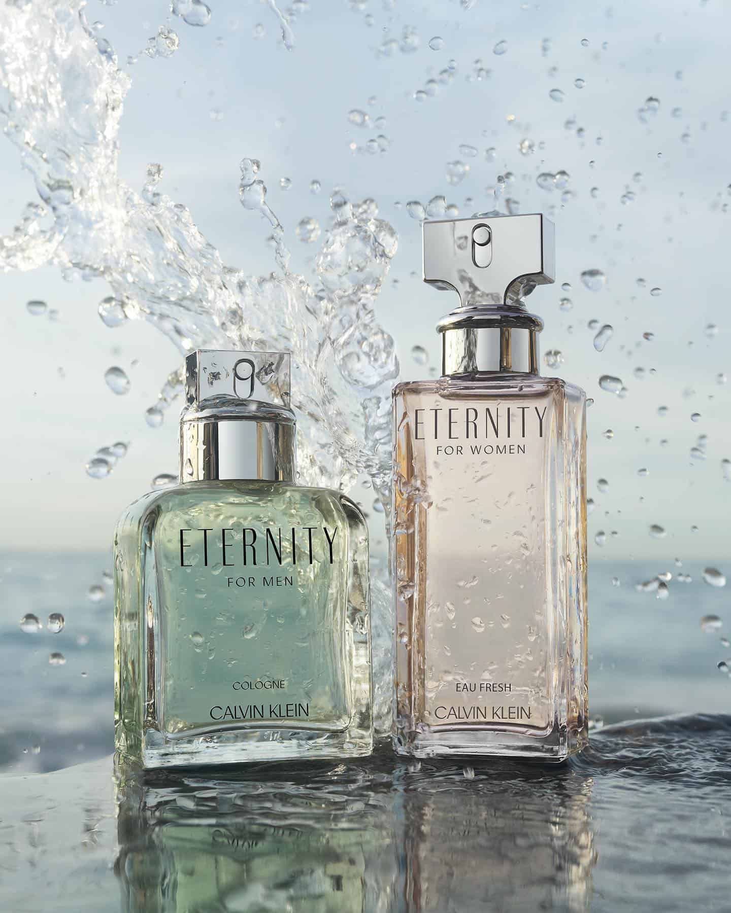 bottles of calvin klein eternity for men and women