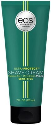 eos UltraProtect unscented shave cream