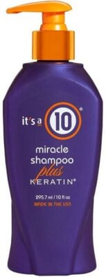 It’s a 10 Haircare Miracle Shampoo with Keratin