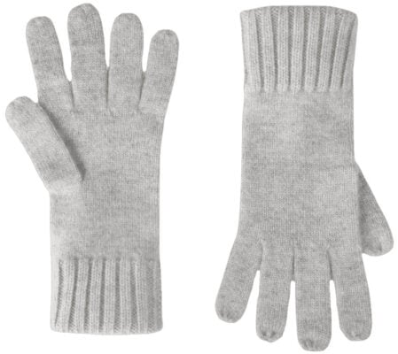 Aurelien Light Grey Wintertime Gloves